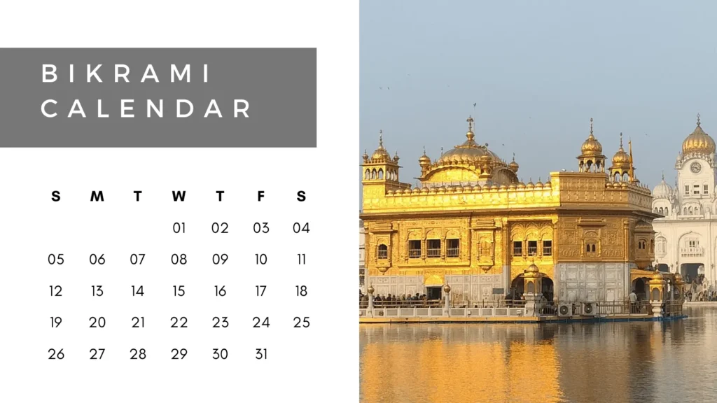 Bikrami Calendar